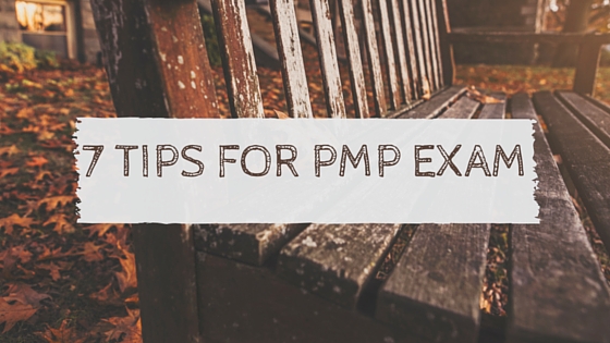 7 Tips PMP Exam